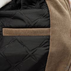 Áo Khoác Nam D2SHOP thêu chữ PAG, vải nhung tắm chần bông K-6612