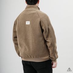 Áo Khoác Nam D2SHOP thêu chữ PAG, vải nhung tắm chần bông K-6612