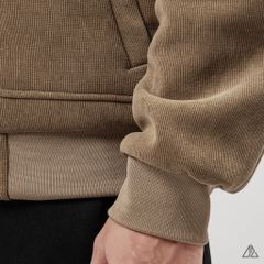 Áo Khoác Nam D2SHOP thêu chữ PAG, vải nhung tắm chần bông K-6612