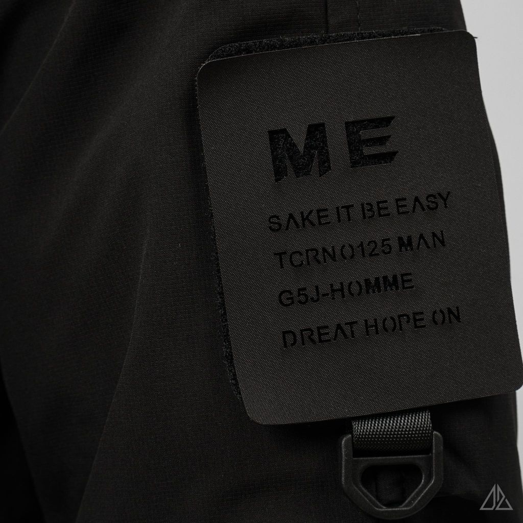 Áo Khoác Gió Nam D2SHOP phối túi zip ngực K-6815