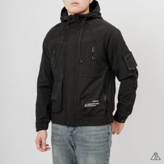 Áo Khoác Gió Nam D2SHOP phối túi zip ngực K-6815