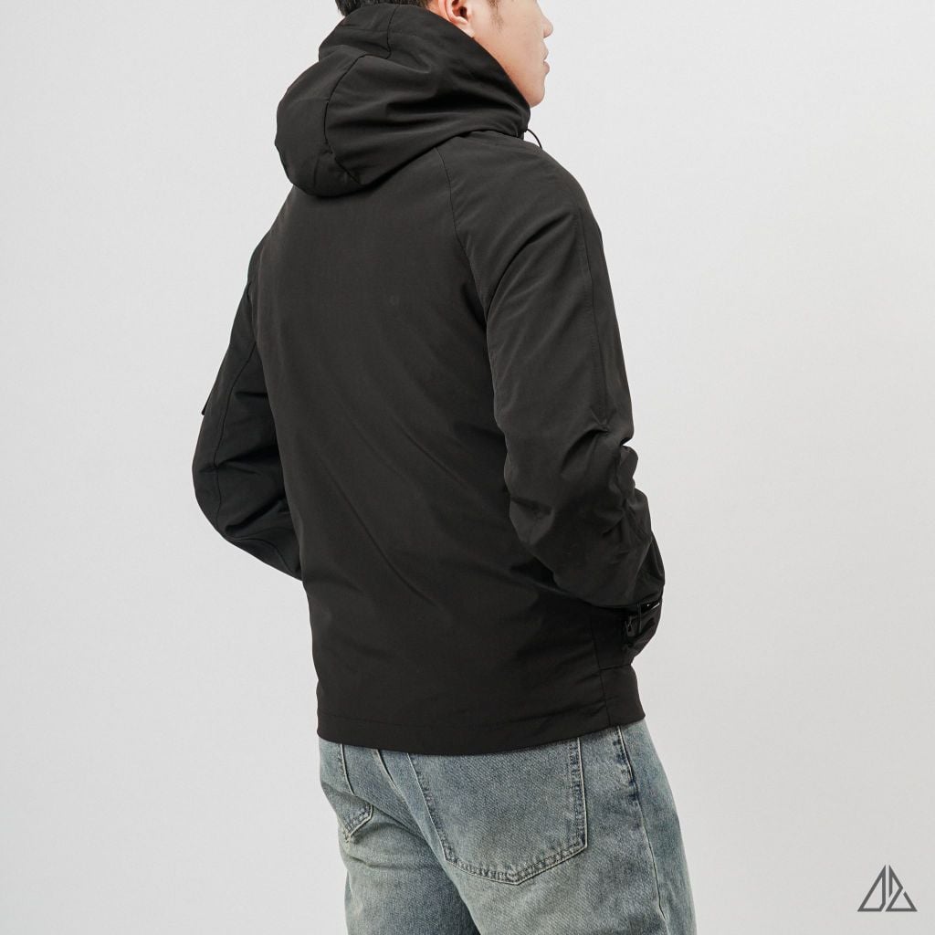 Áo Khoác Gió Nam D2SHOP phối túi zip ngực K-6815