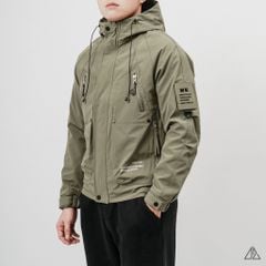 Áo Khoác Gió Nam D2SHOP phối túi zip ngực K-6815