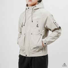 Áo Khoác Gió Nam D2SHOP phối túi zip ngực K-6815