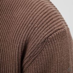 Áo Khoác Cardigan Len Nam D2SHOP Zip kéo cổ dứng, vải len dệt gân K-6853