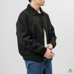 Áo Khoác Nam D2SHOP phối cổ da, vải dạ K-8907