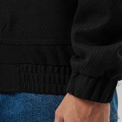 Áo Khoác Nam D2SHOP phối cổ da, vải dạ K-8907