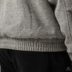 Áo Khoác Nam D2SHOP phối cổ da, vải dạ K-8907