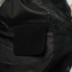 Áo Khoác Nam D2SHOP phối cổ da, vải dạ K-8907