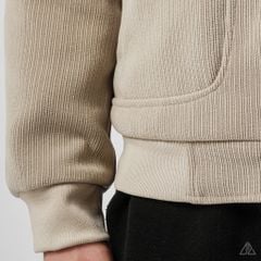 Áo Khoác Nam D2SHOP ALO phối sọc tay, vải nhung lót lông K-9803