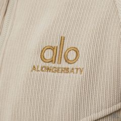 Áo Khoác Nam D2SHOP ALO phối sọc tay, vải nhung lót lông K-9803