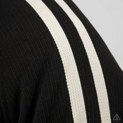 Áo Khoác Nam D2SHOP ALO phối sọc tay, vải nhung lót lông K-9803