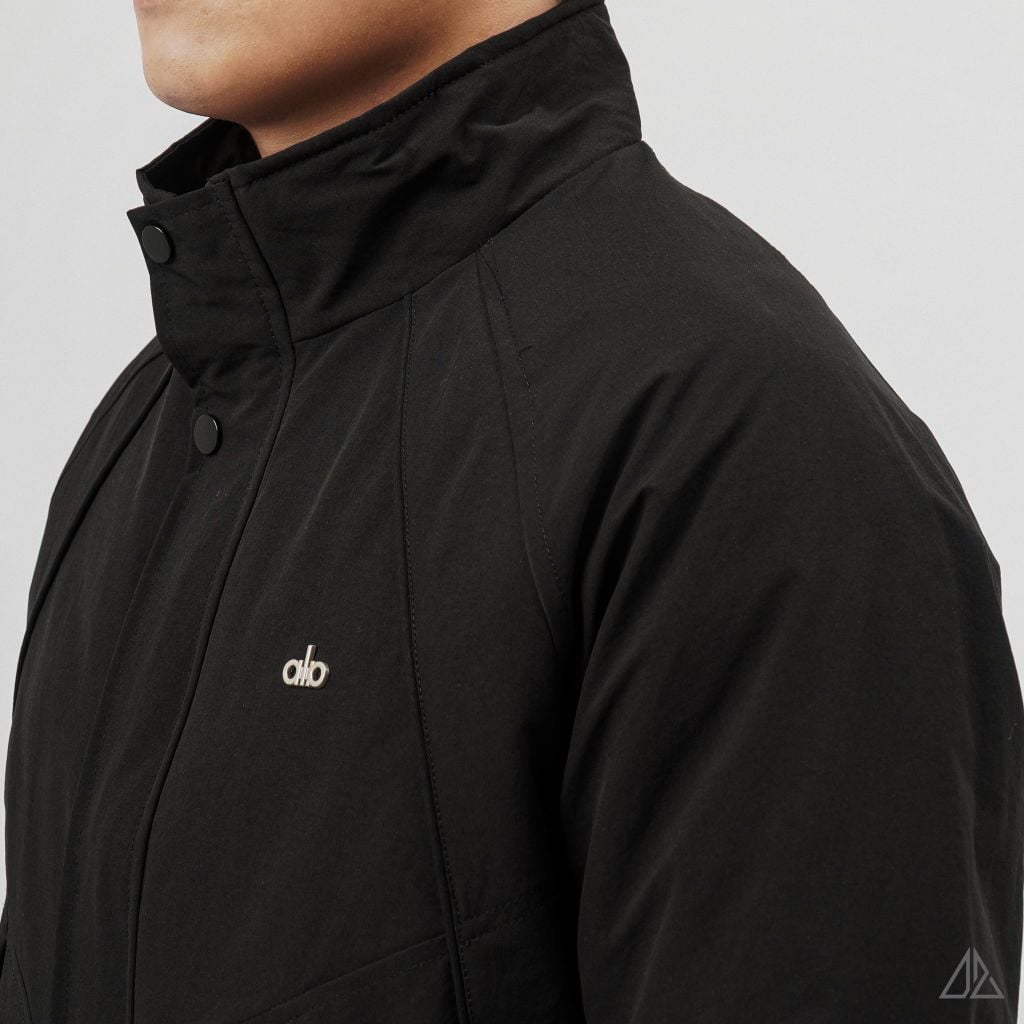 Áo Khoác Gió Nam D2SHOP ALO cổ đứng, vải dù chân bông K-9806