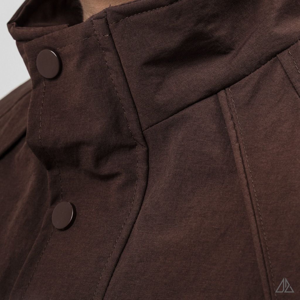 Áo Khoác Gió Nam D2SHOP ALO cổ đứng, vải dù chân bông K-9806