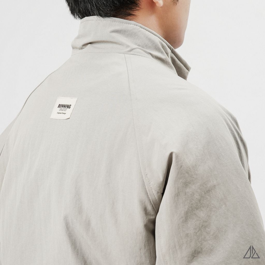 Áo Khoác Gió Nam D2SHOP ALO cổ đứng, vải dù chân bông K-9806