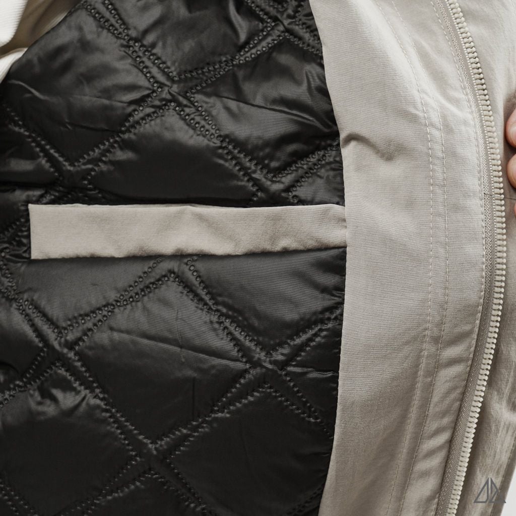 Áo Khoác Gió Nam D2SHOP ALO cổ đứng, vải dù chân bông K-9806