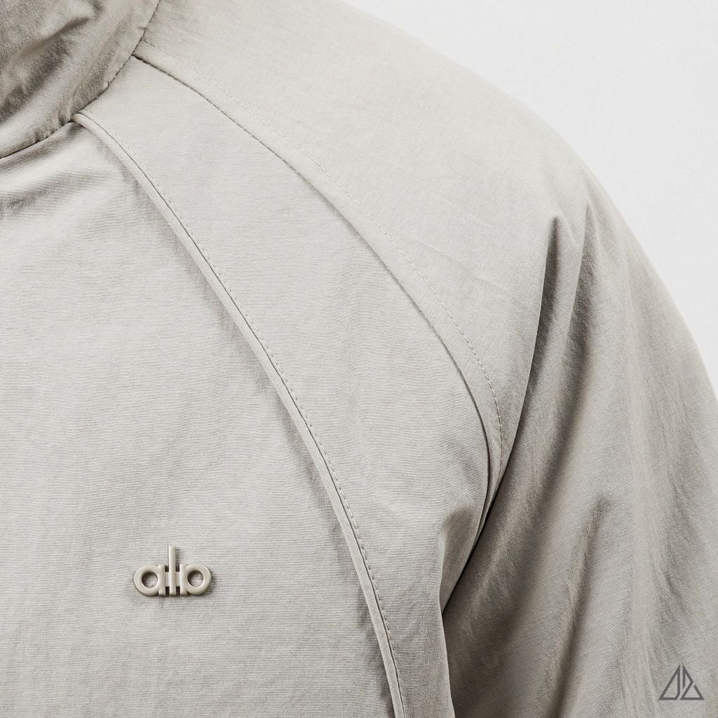 Áo Khoác Gió Nam D2SHOP ALO cổ đứng, vải dù chân bông K-9806