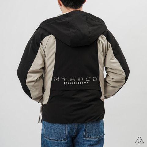 Áo Khoác Nam D2SHOP nón trùm, chần bông K-9808