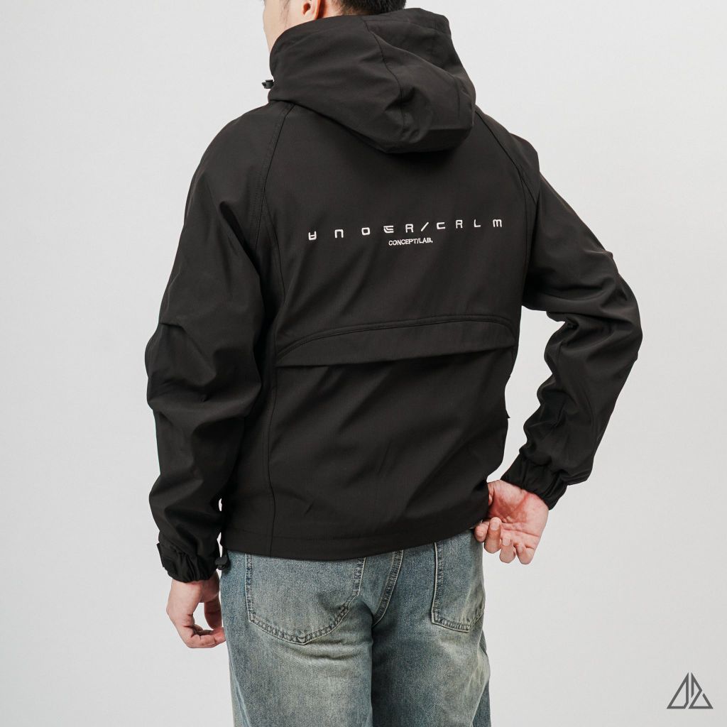 Áo Khoác Gió Nam D2SHOP phối thêu chữ B K-9913