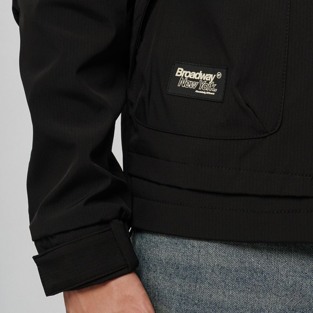 Áo Khoác Gió Nam D2SHOP phối thêu chữ B K-9913