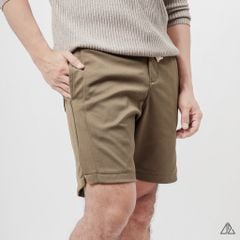 Quần Short Nam D2SHOP đai chun dây rút, vải dệt vân nổi cao cấp