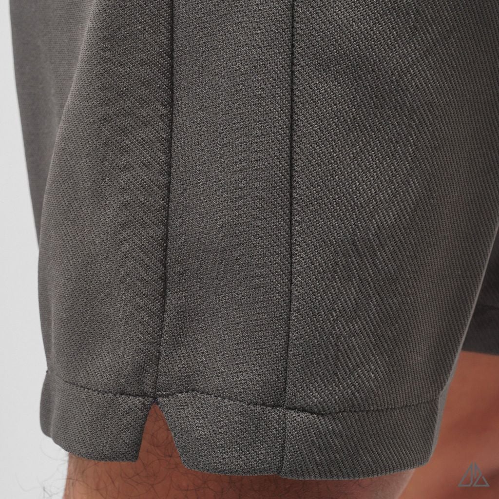 Quần Short Nam D2SHOP đai chun dây rút, vải dệt vân nổi cao cấp