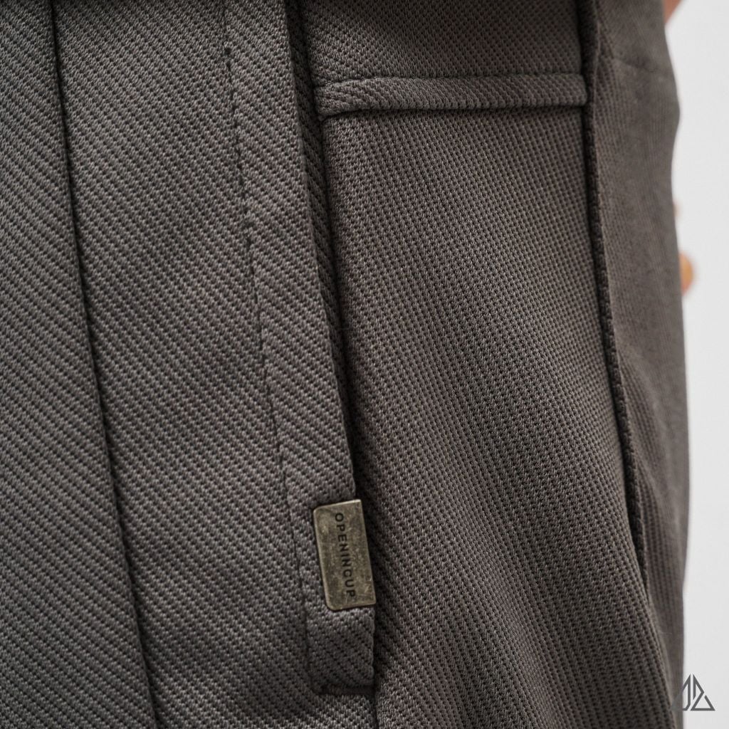 Quần Short Nam D2SHOP đai chun dây rút, vải dệt vân nổi cao cấp