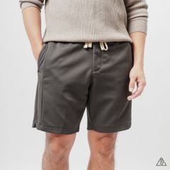 Quần Short Nam D2SHOP đai chun dây rút, vải dệt vân nổi cao cấp