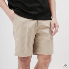 Quần Short Kaki Nam D2SHOP lưng chun, vải dệt Texture L-HKT87