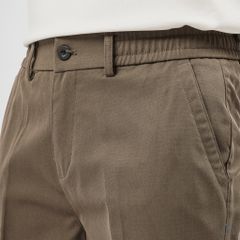 Quần Short Kaki Nam D2SHOP lưng chun, vải dệt Texture L-HKT87