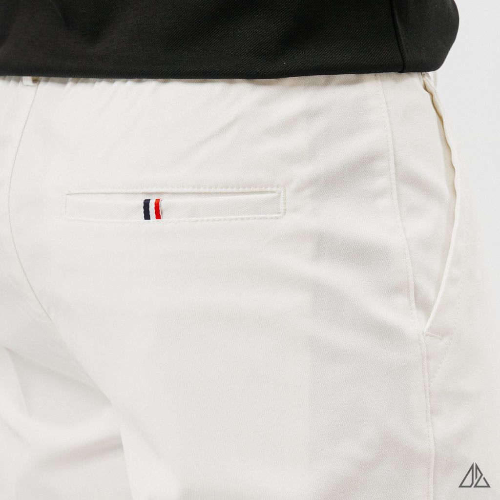 Quần Short Kaki Nam D2SHOP lưng chun, vải dệt Texture L-HKT87