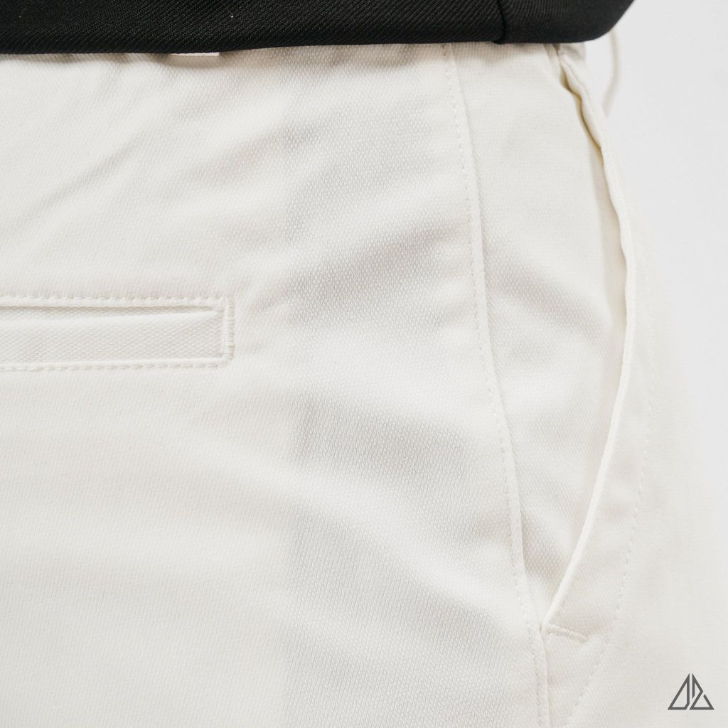 Quần Short Kaki Nam D2SHOP lưng chun, vải dệt Texture L-HKT87