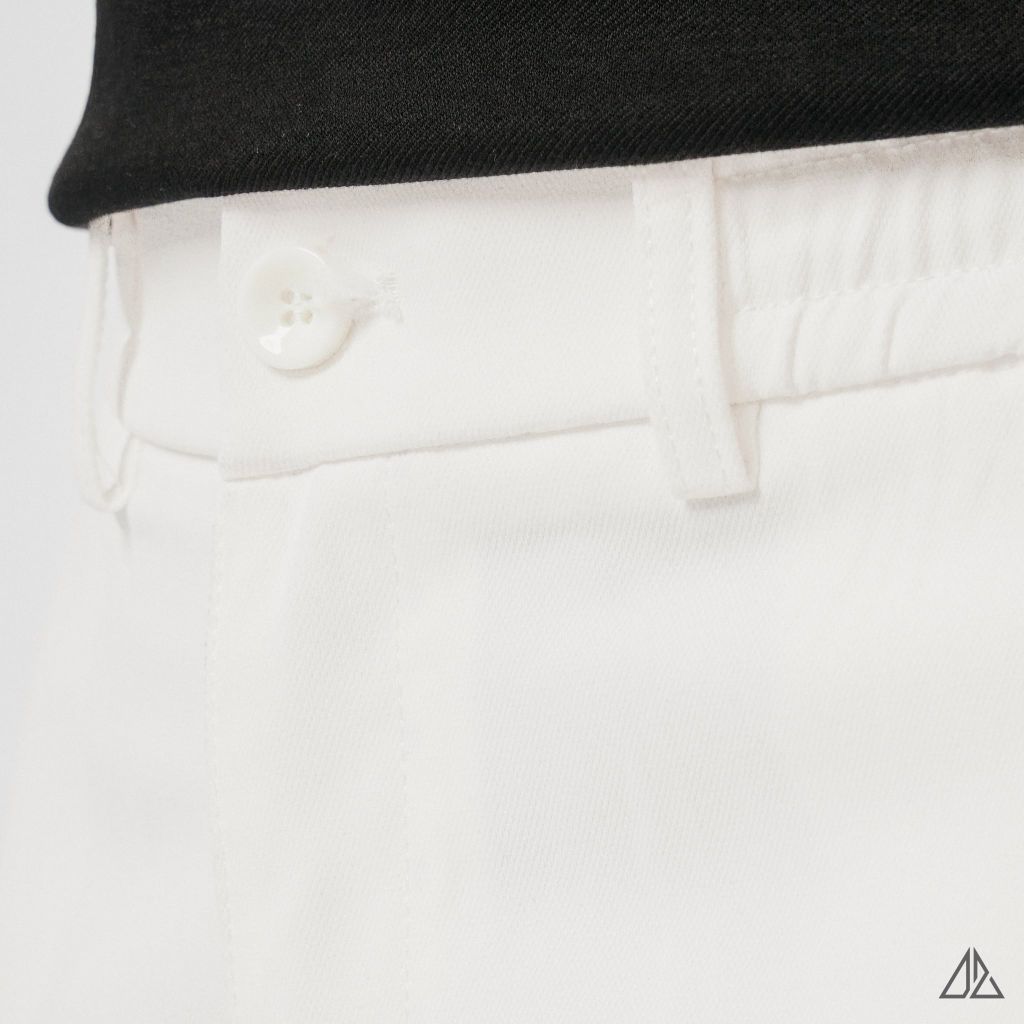 Quần Short Kaki Nam D2SHOP lưng chun, vải dệt Texture L-HKT87