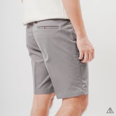 Quần Short Kaki Nam D2SHOP lưng chun, vải dệt Texture L-HKT87