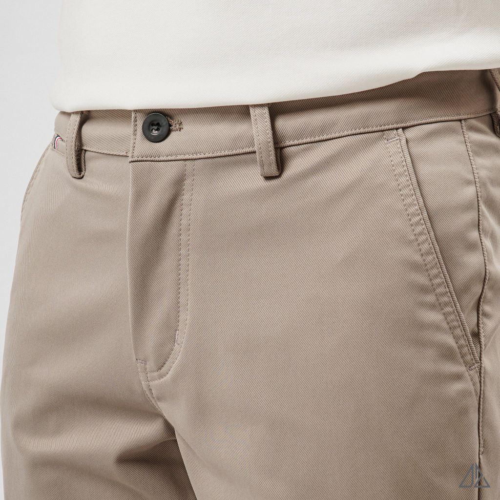 Quần Short Kaki D2SHOP vải Twill dệt vân chéo L-TH079