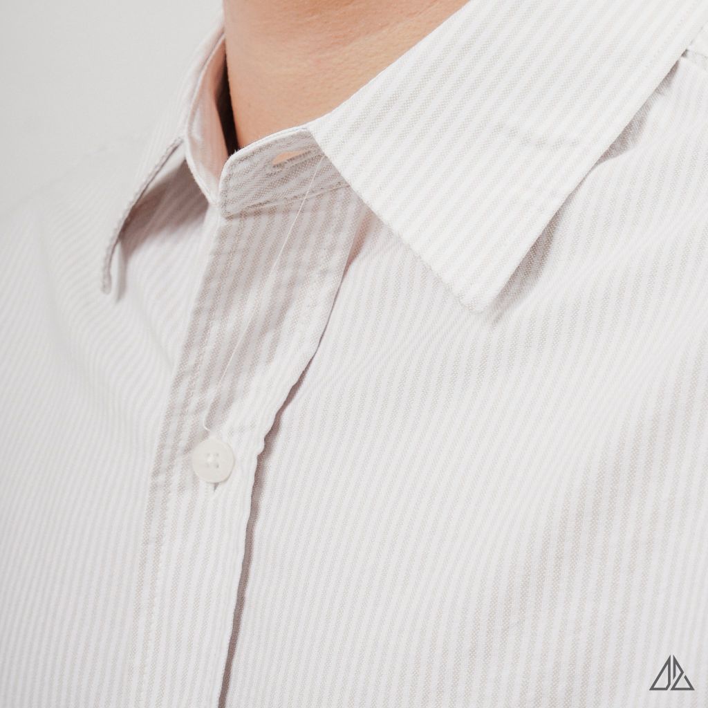 Áo sơ mi nam dài tay D2SHOP kẻ sọc, chất liệu Oxford cao cấp, form Regular SM-2411