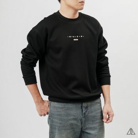 Áo Sweatshirt Nam D2SHOP in chữ RACEGOOD, vải nỉ cao cấp TD-2600