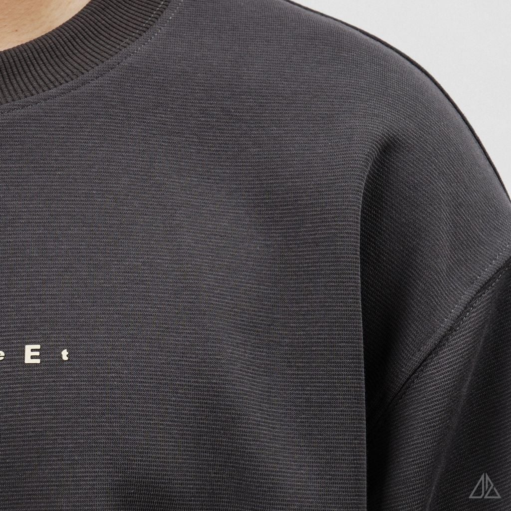 Áo Sweatshirt Nam D2SHOP in chữ RACEGOOD, vải nỉ cao cấp TD-2600