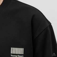 Áo Sweatshirt Nam D2SHOP in lưng YOUNGHEART, vải nỉ cao cấp TD-2607