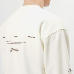 Áo Sweatshirt Nam D2SHOP in lưng YOUNGHEART, vải nỉ cao cấp TD-2607