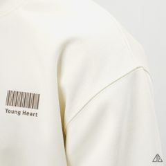Áo Sweatshirt Nam D2SHOP in lưng YOUNGHEART, vải nỉ cao cấp TD-2607
