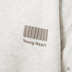 Áo Sweatshirt Nam D2SHOP in lưng YOUNGHEART, vải nỉ cao cấp TD-2607