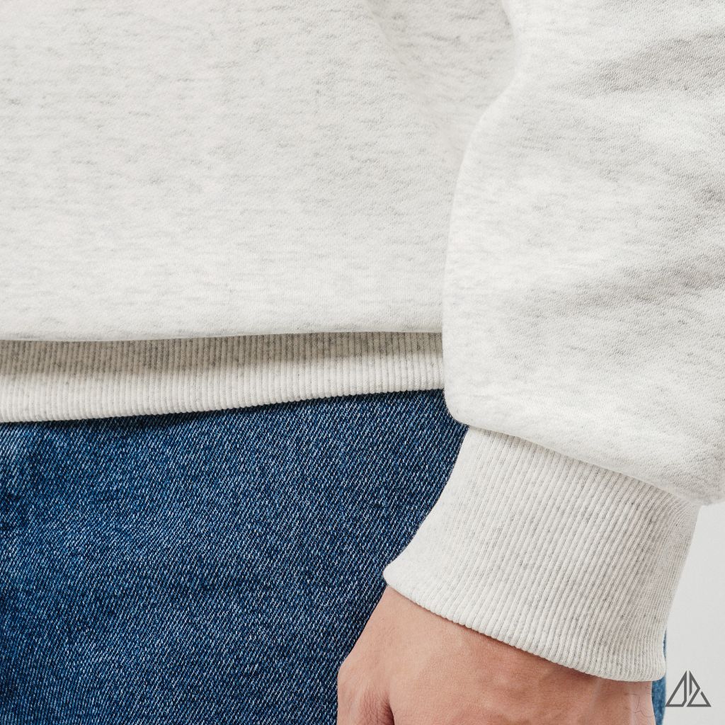 Áo Sweatshirt Nam D2SHOP in lưng YOUNGHEART, vải nỉ cao cấp TD-2607