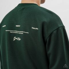 Áo Sweatshirt Nam D2SHOP in lưng YOUNGHEART, vải nỉ cao cấp TD-2607