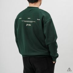 Áo Sweatshirt Nam D2SHOP in lưng YOUNGHEART, vải nỉ cao cấp TD-2607