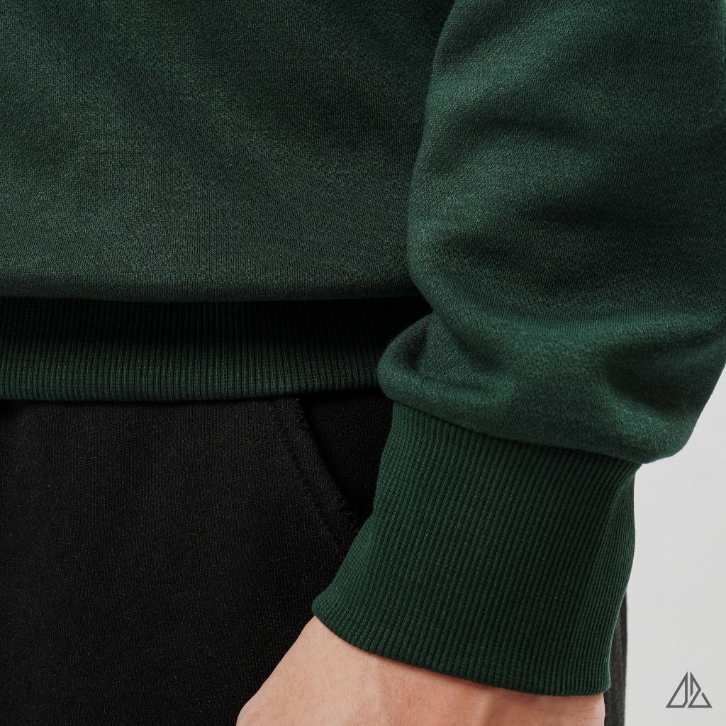 Áo Sweatshirt Nam D2SHOP in lưng YOUNGHEART, vải nỉ cao cấp TD-2607