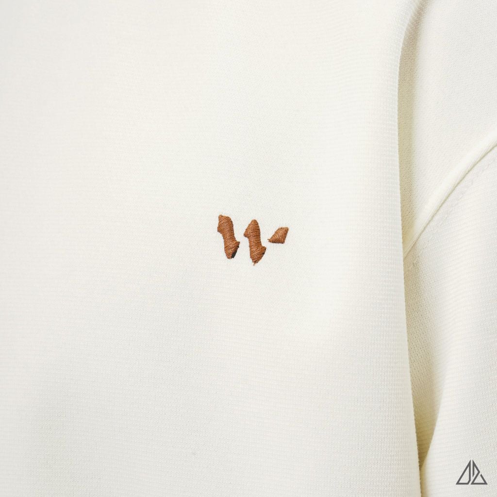 Áo Sweatshirt Nam D2SHOP thêu chữ W, vải nỉ cao cấp TD-2609