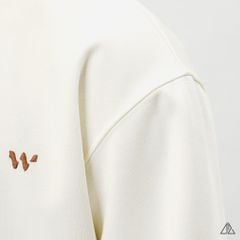 Áo Sweatshirt Nam D2SHOP thêu chữ W, vải nỉ cao cấp TD-2609