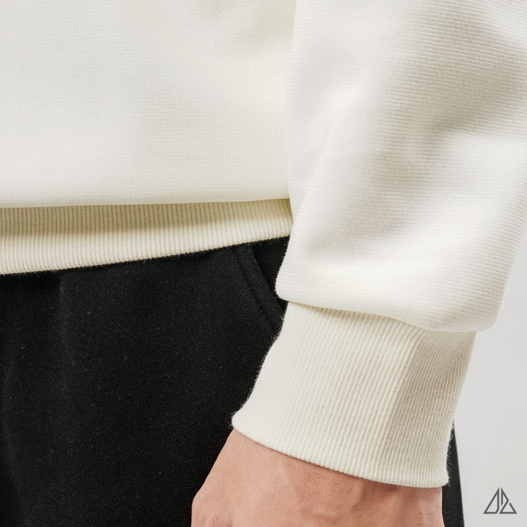 Áo Sweatshirt Nam D2SHOP thêu chữ W, vải nỉ cao cấp TD-2609