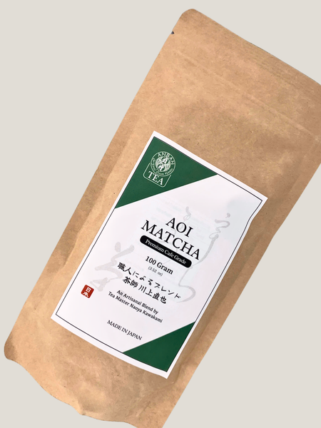 Bột trà xanh Aoi Matcha Premium Cafe Grade từ vùng Shizouka Nhật Bản 100gr